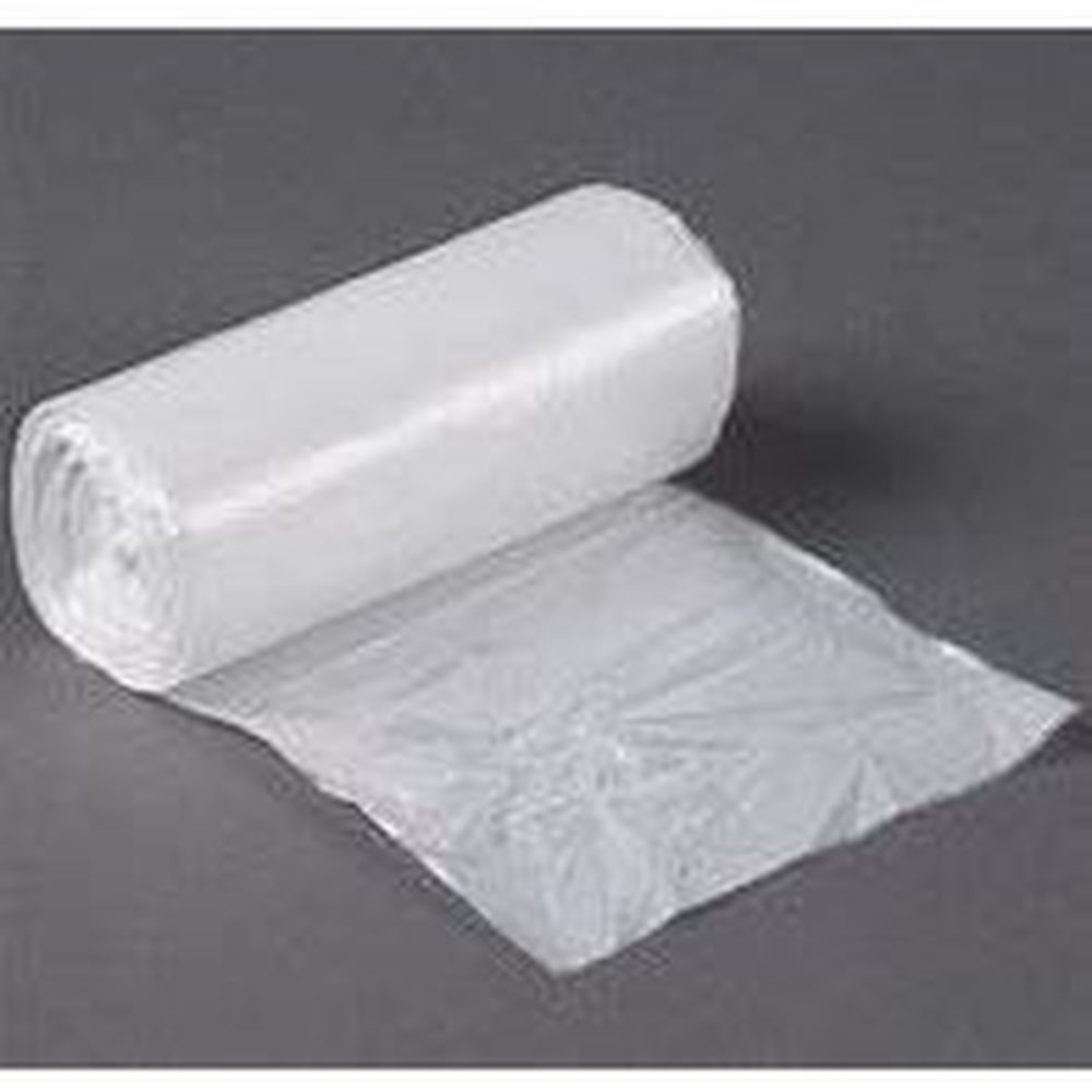 Natural 16 mic HDPE Standard Coreless Roll Can Liner for 56 Gallon Can