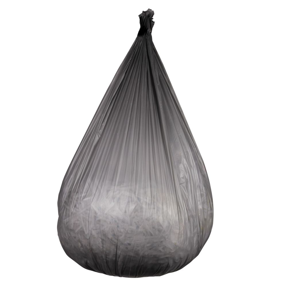 Silver 22 mic HDPE Can Liner for 56 Gallon Can