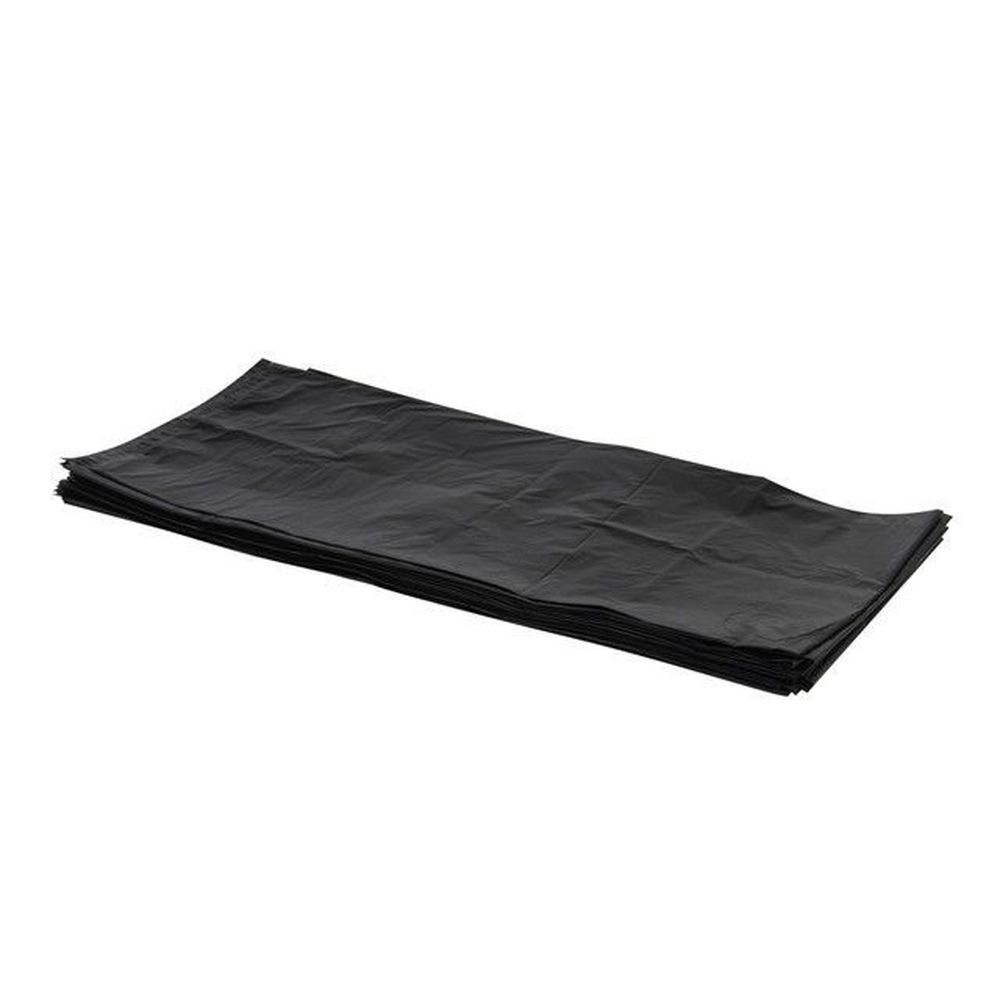 Black 0.35 Mil LLDPE Individually Folded Can Liner for 7 Gallon Can