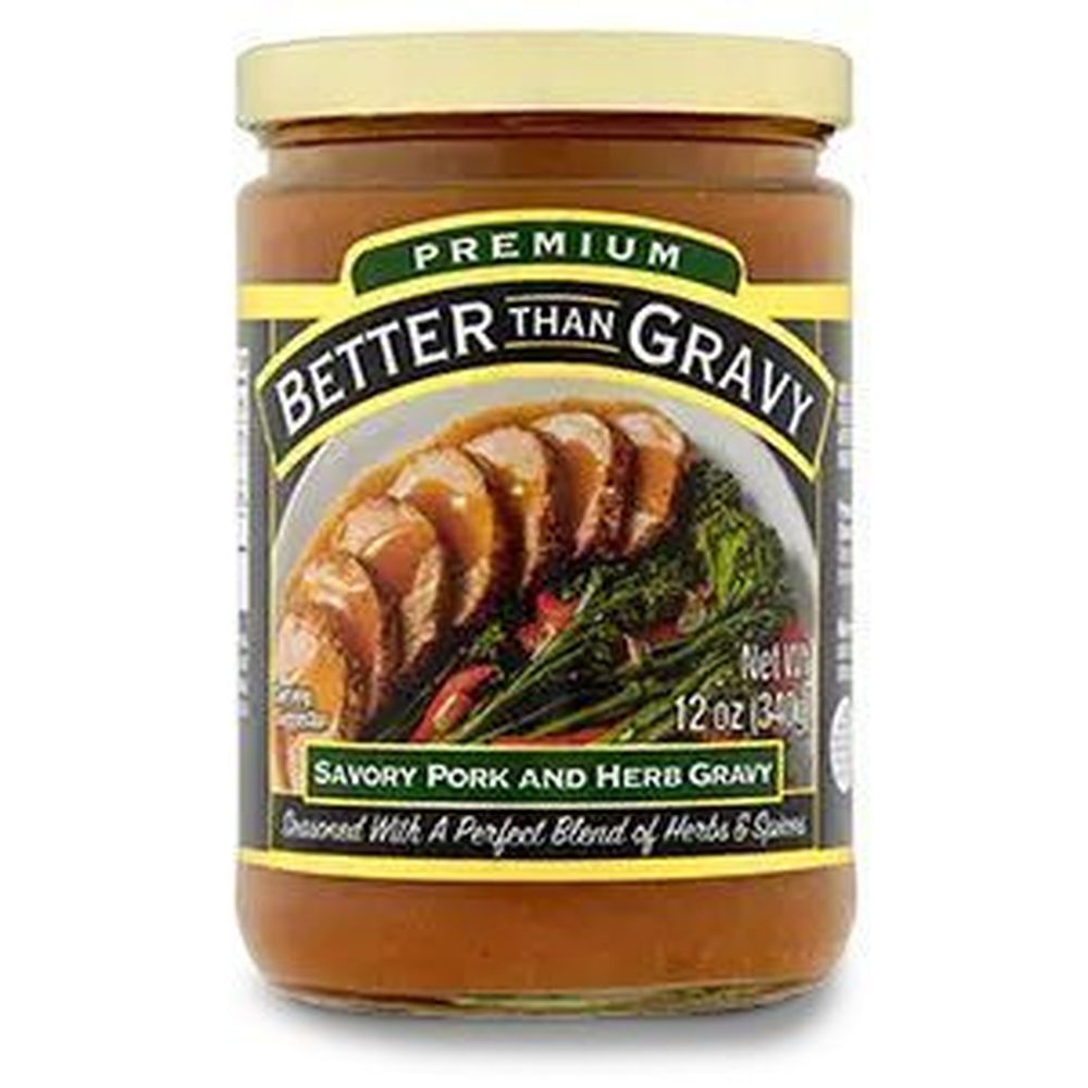 Savory Pork and Herb Gravy