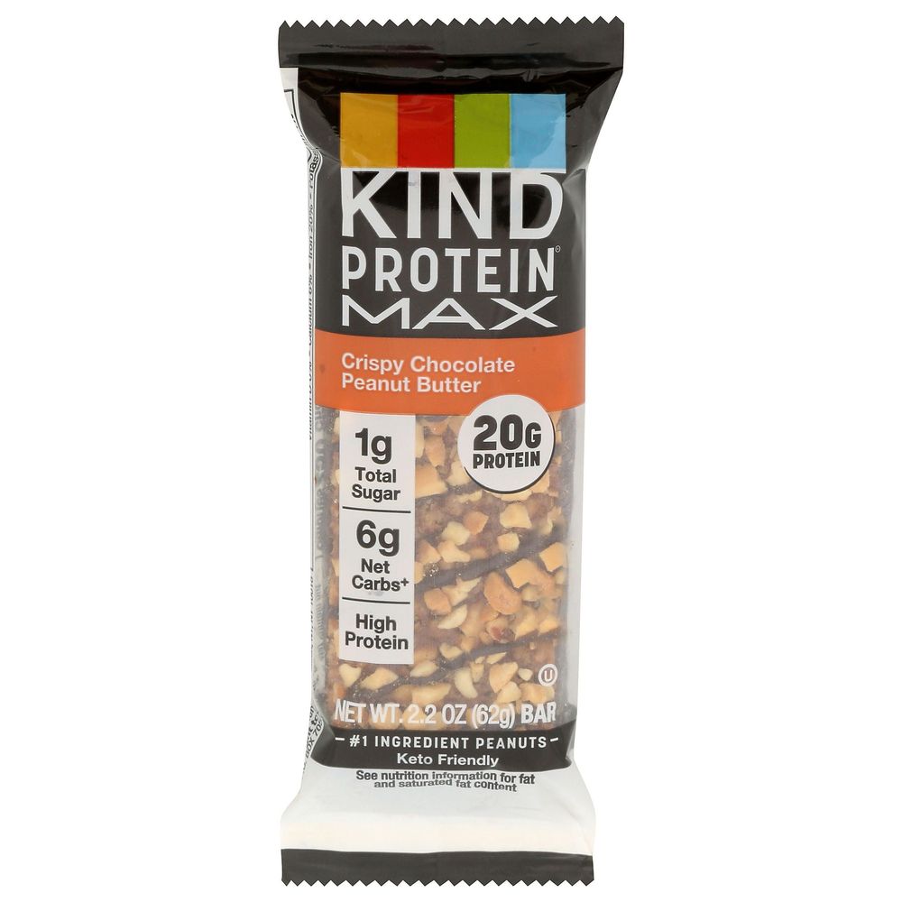 Crispy Chocolate Peanut Butter Protein Bar