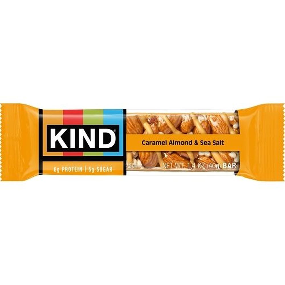 Caramel Almond and Sea Salt Bar