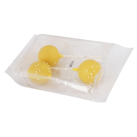 Cyril's Foods Lemon White Chocolate Cake Pop, 2.7 Pound