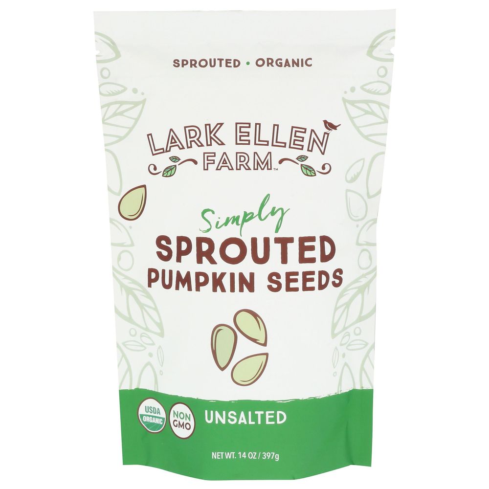 Organic Unsalted Sprouted Pumpkin Seeds