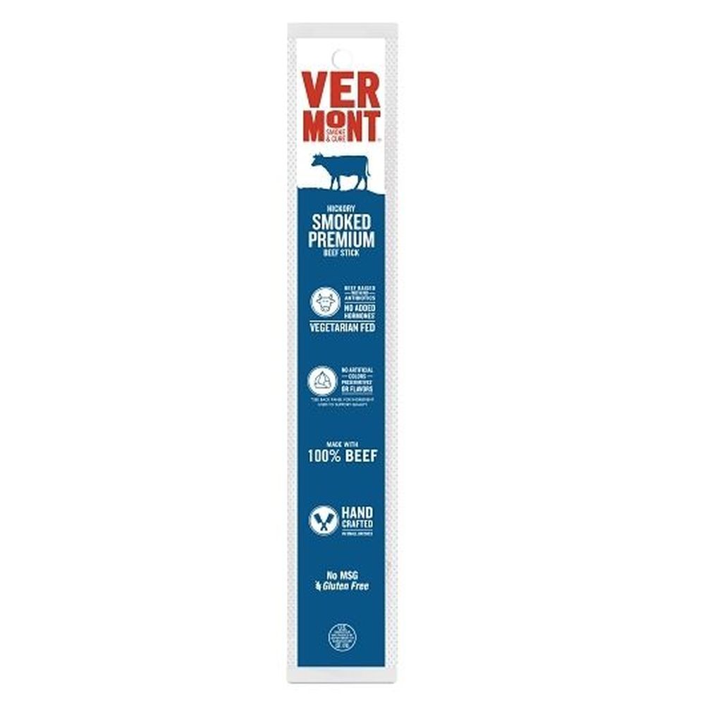 Vermont Smoke And Cure Hickory Smoked Premium Beef Sticks, 6 Ounce Pouch