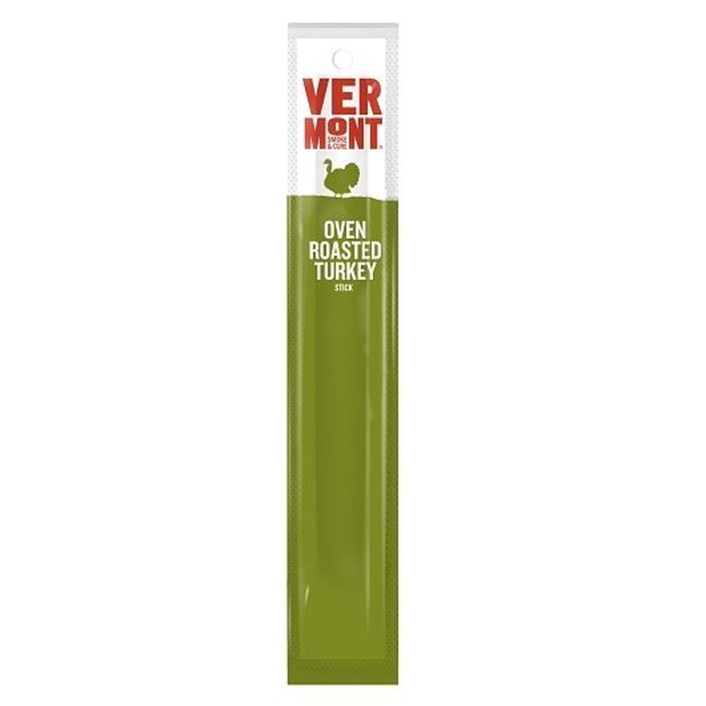 Vermont Smoke And Cure Oven Roasted Seasoned Turkey Sticks, 1 Ounce -- 48 Per Case