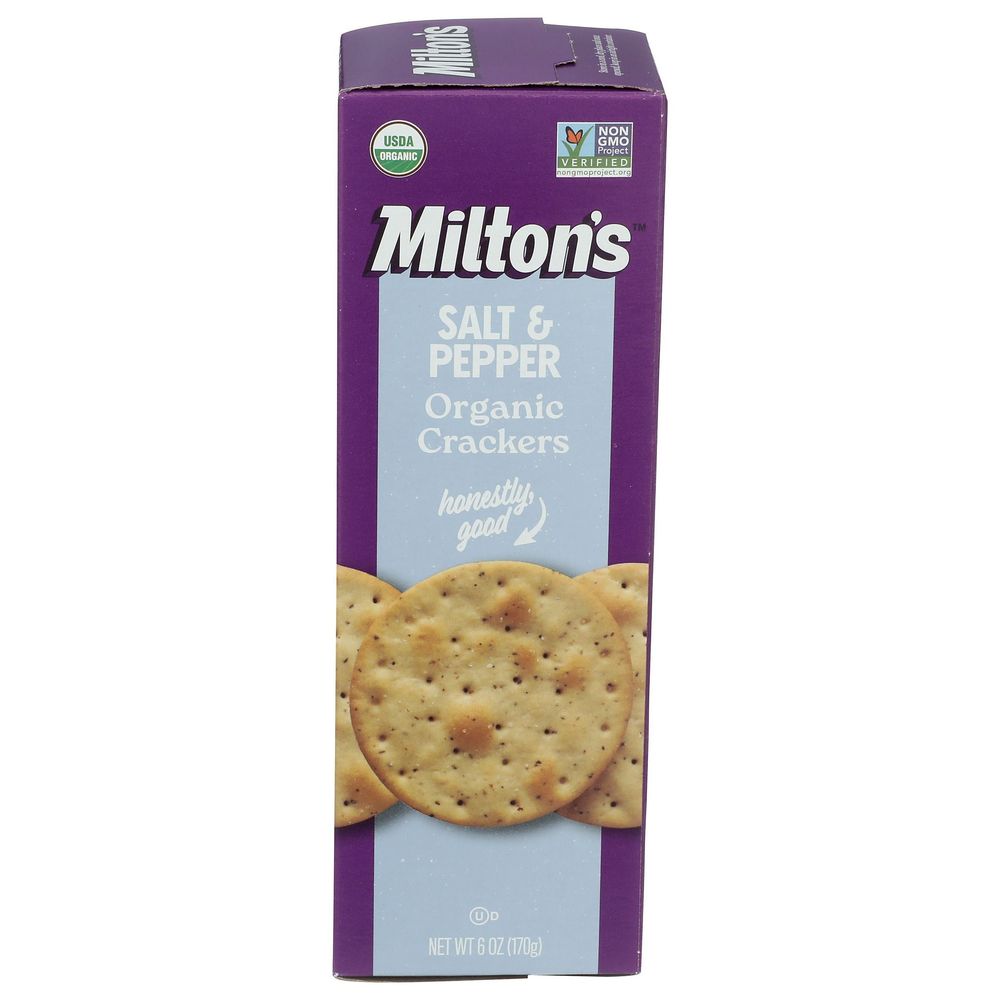 Organic Salt and Pepper Cracker