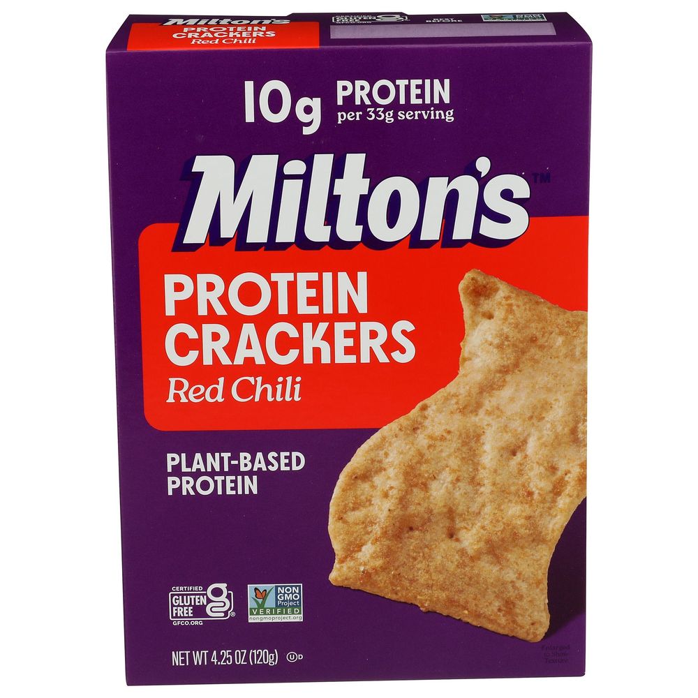 Red Chili Plant Based Protein Crackers