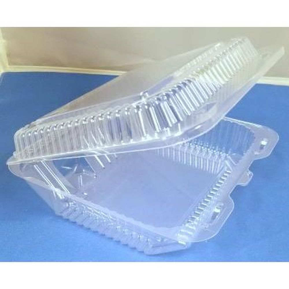 Clear OPS Shingled Cookie Slant Hinge Tray