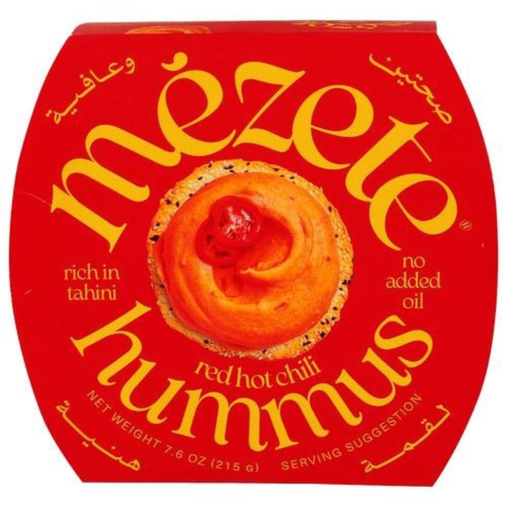 Mezete Red Hot Chili Hummus, 7.58 Ounce -- 6 Per Case