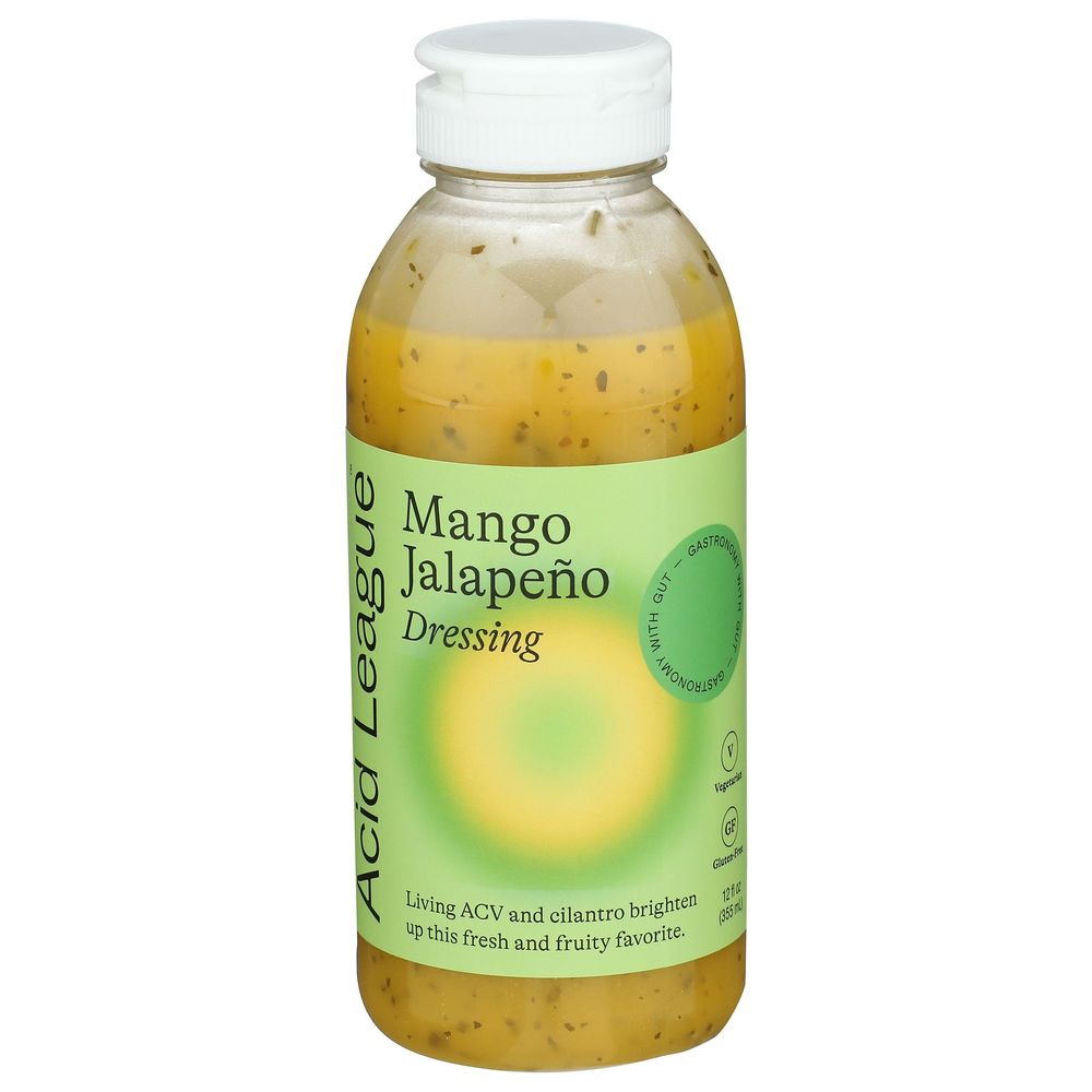 Acid League Mango Jalapeno Dressing, 12 Fluid Ounce -- 6 Per Case