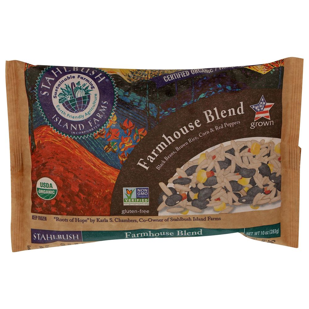 Stahlbush Island Farms Organic Farmhouse Veggie Blend, 10 Ounce -- 12 Per Case