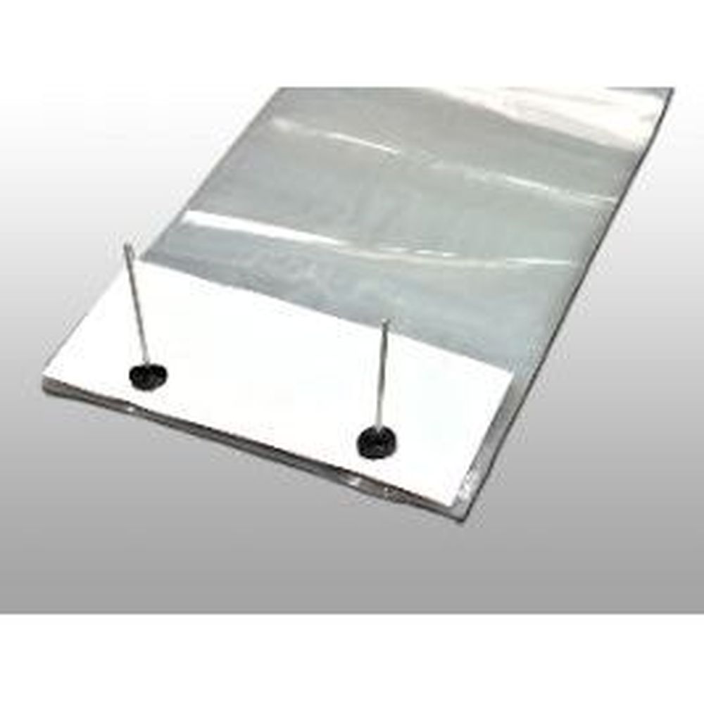 1 mil LDPE Gusset Bag with Wicket Dispenser