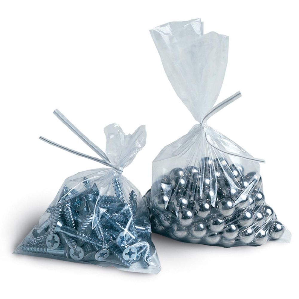 Clear 6 mil LDPE Flat Bag 12 x 18 inch