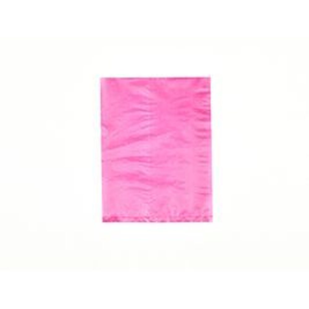Burgundy 0.6 mil HDPE Merchandise Bag