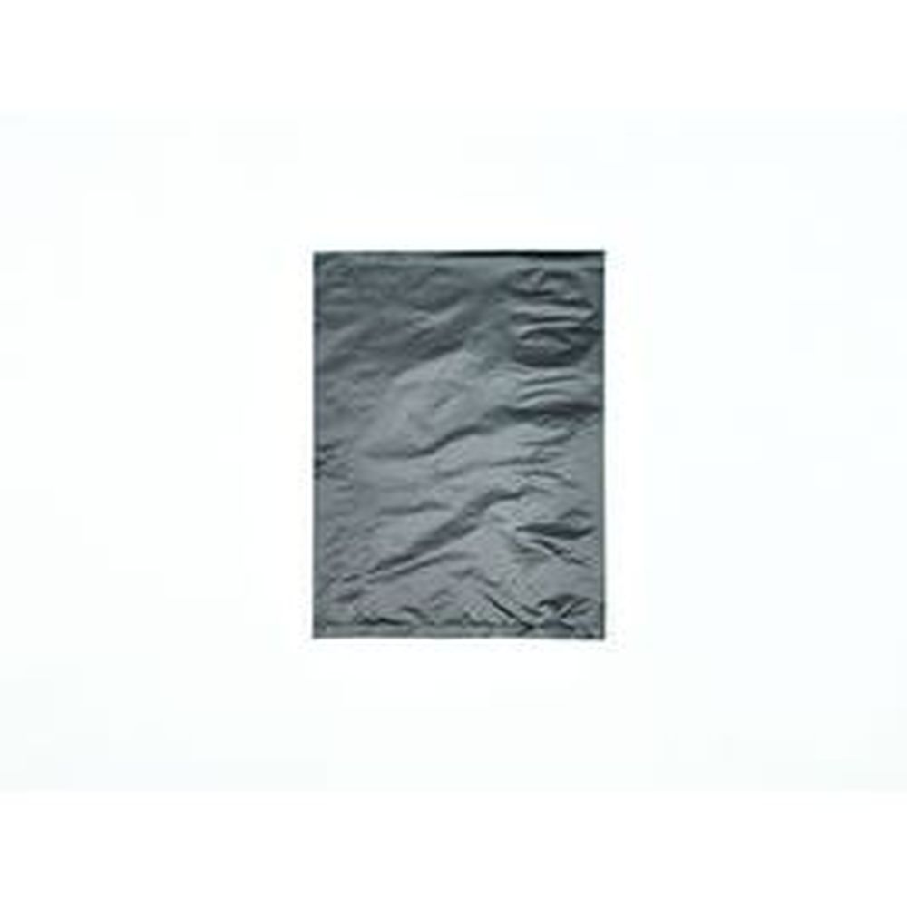Black 0.6 mil HDPE Merchandise Bag