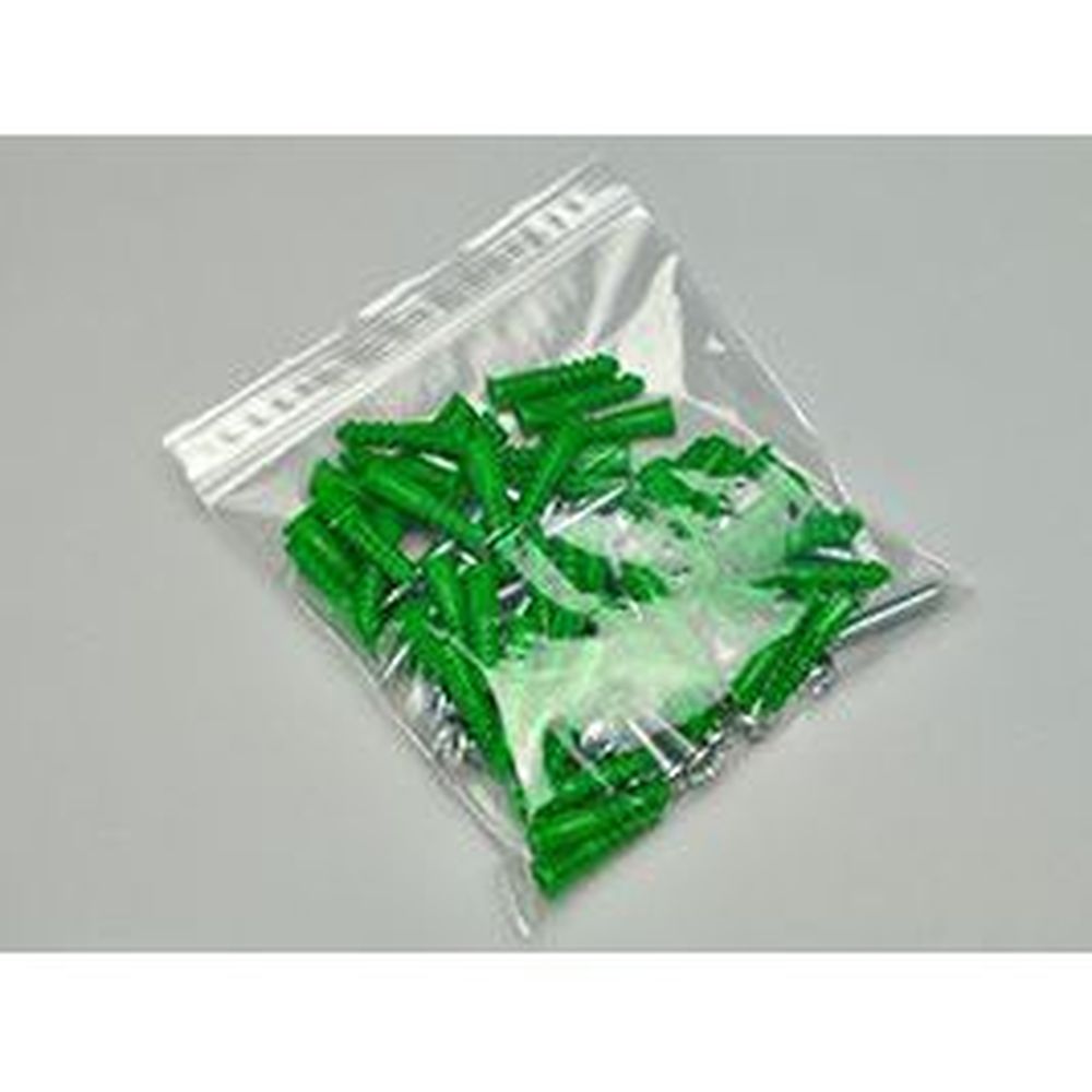 2 mil LDPE Clear Line Single Track Zipper Reclosable Bag 5 x 7 inch