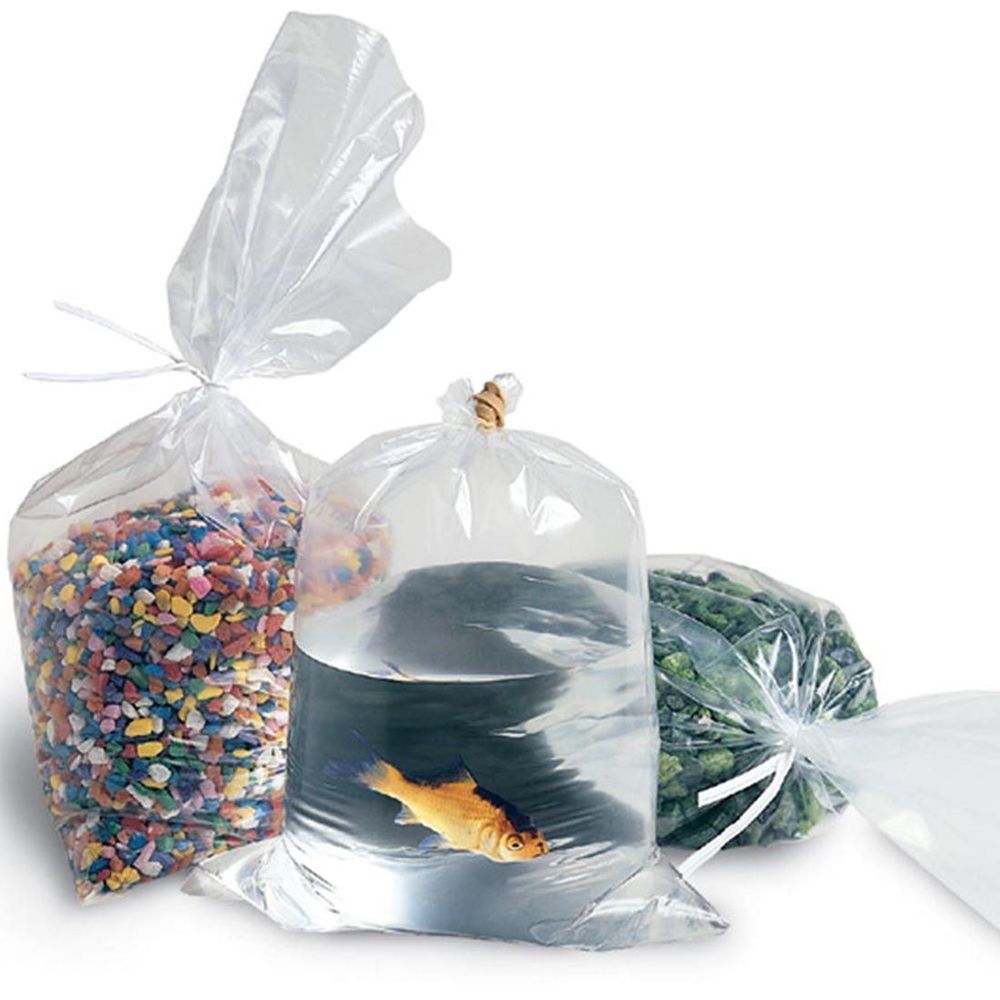 Clear 1.8 mil LDPE Leak Proof Bag with EVA Additive