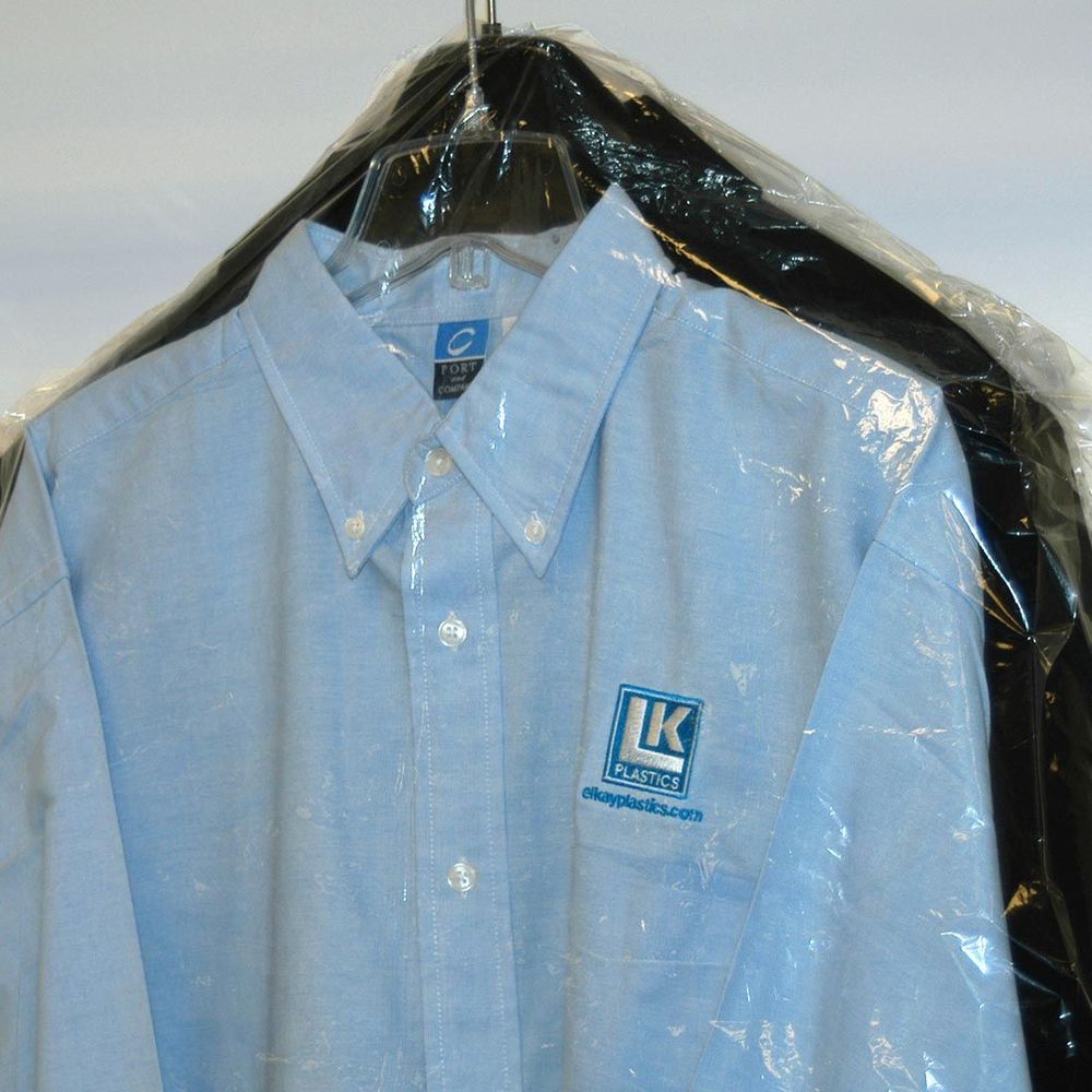 Elkay Plastics 20 X 36 Inch 0.35 Mil Ldpe Suit Garment Bag, 1000 Count