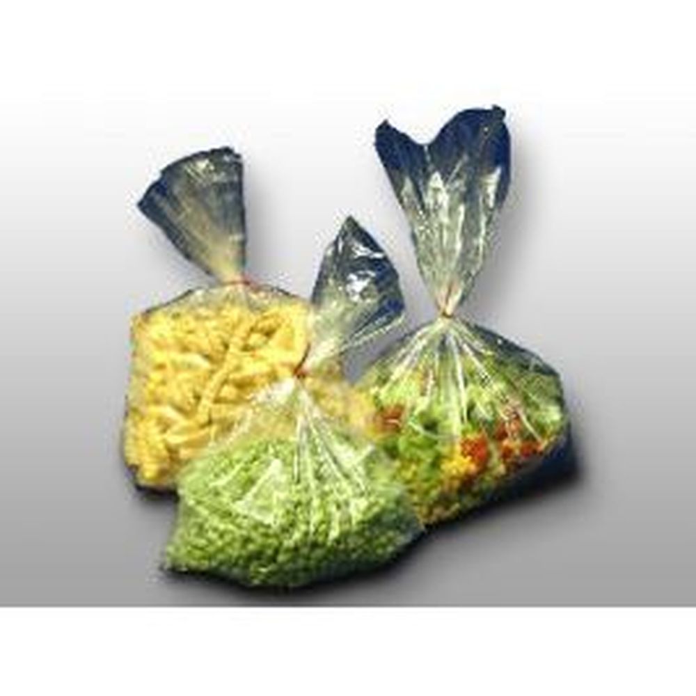 Clear 1 mil Polypropylene Co-Extruded Bottom Gusset Bag 15 x 22 inch