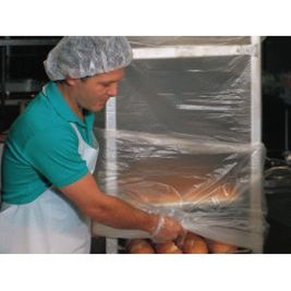 Elkay Plastics Clear 0.5 Mil Hdpe Bun Pan Cover With Twist Ties, 27 X 37 Inch -- 200 Per Case