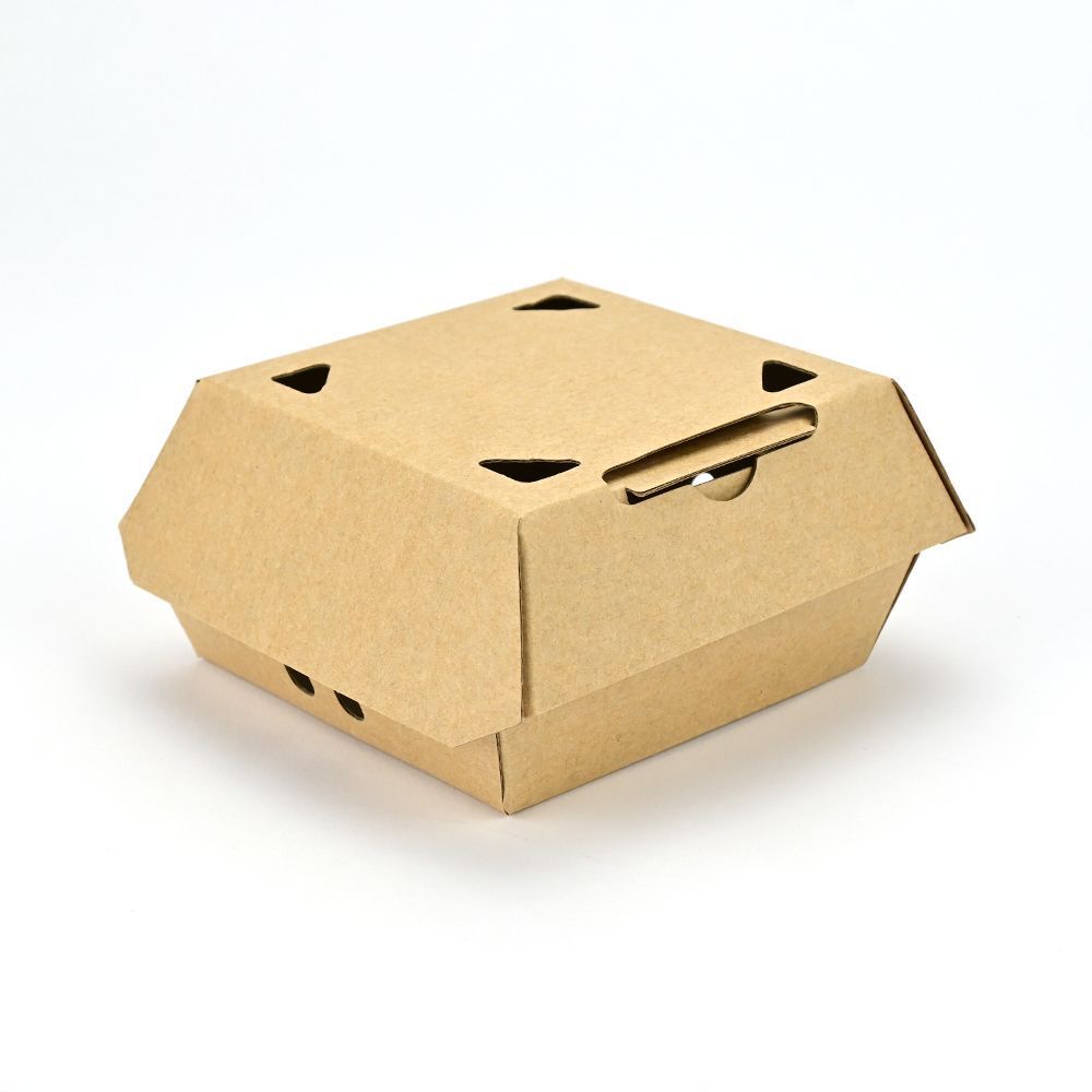 ReadyFresh Kraft Medium Vented Hot Snack Container