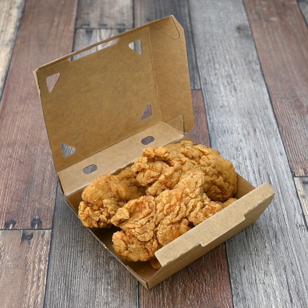 ReadyFresh Kraft Large Vented Hot Snack Container