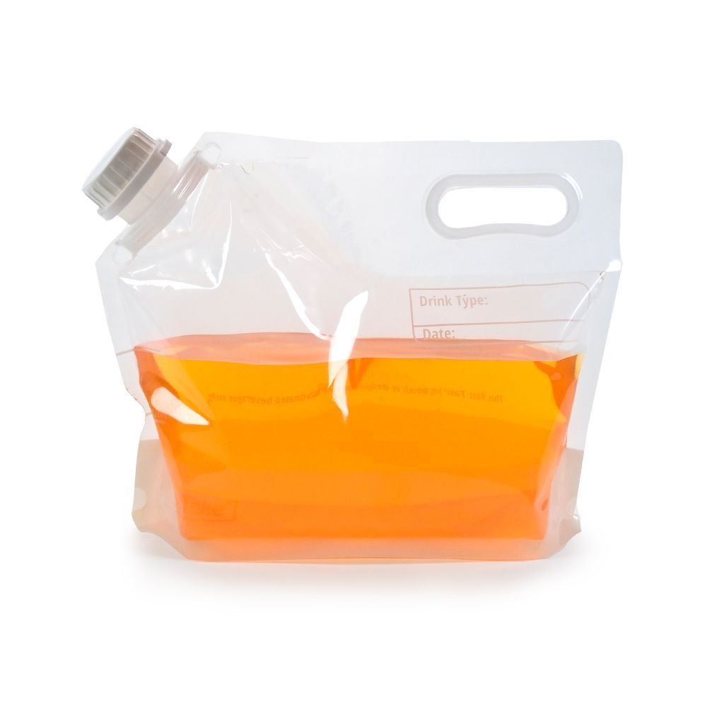 Fast Take Clear 6 mil Half Gallon Jug Pouch