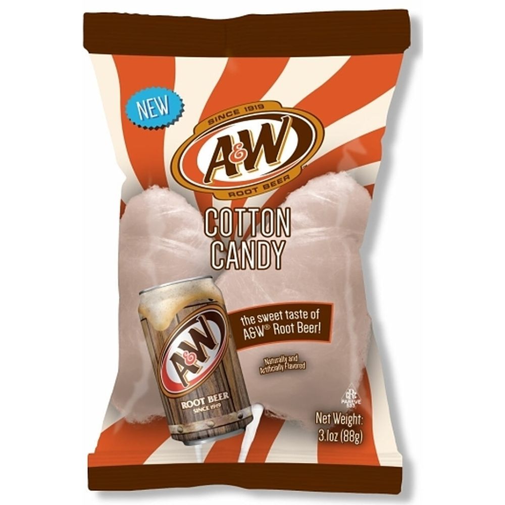 A&w Flavored Cotton Candy, 3.1 Ounce -- 12 Per Case