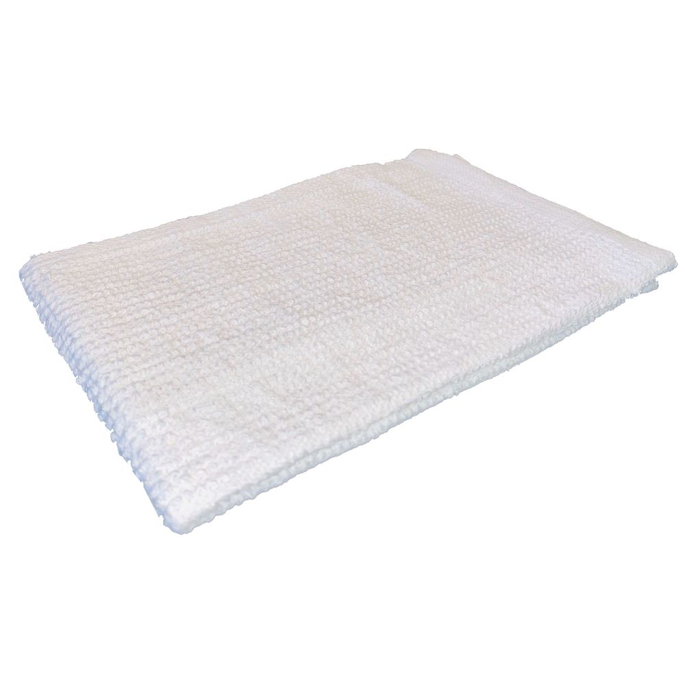 Ctc White Cotton Terry Bar Mop Towel, 28 Ounce -- 12 Per Case