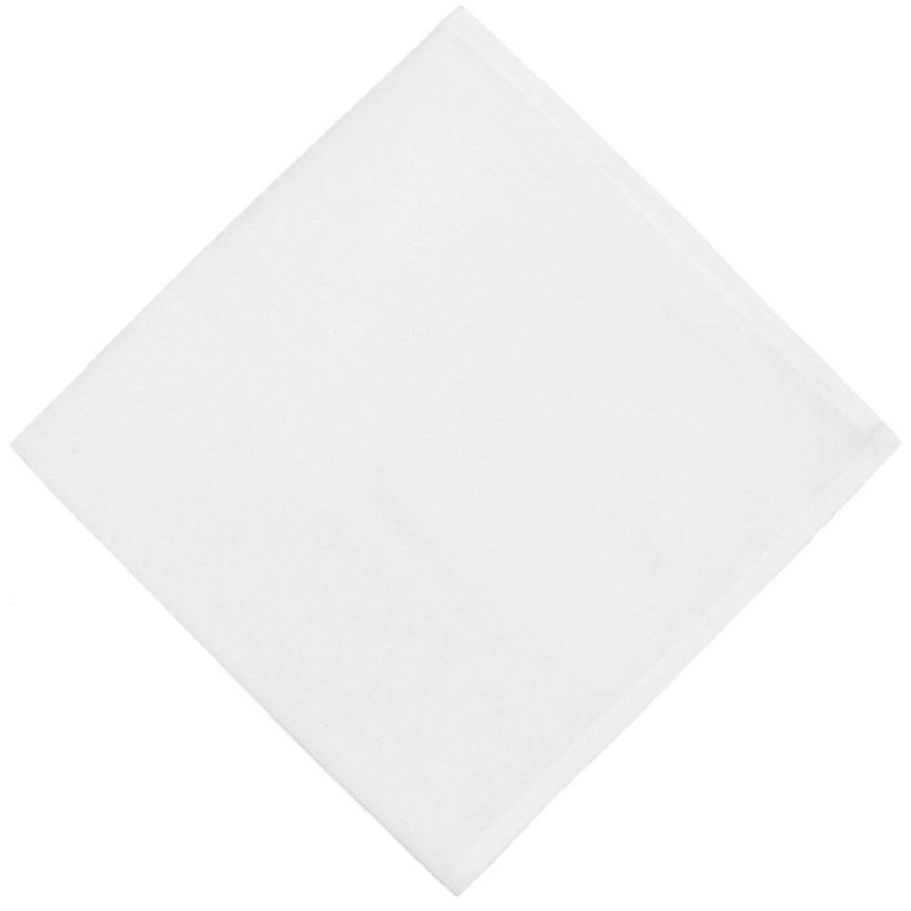 White Spun Poly Napkin