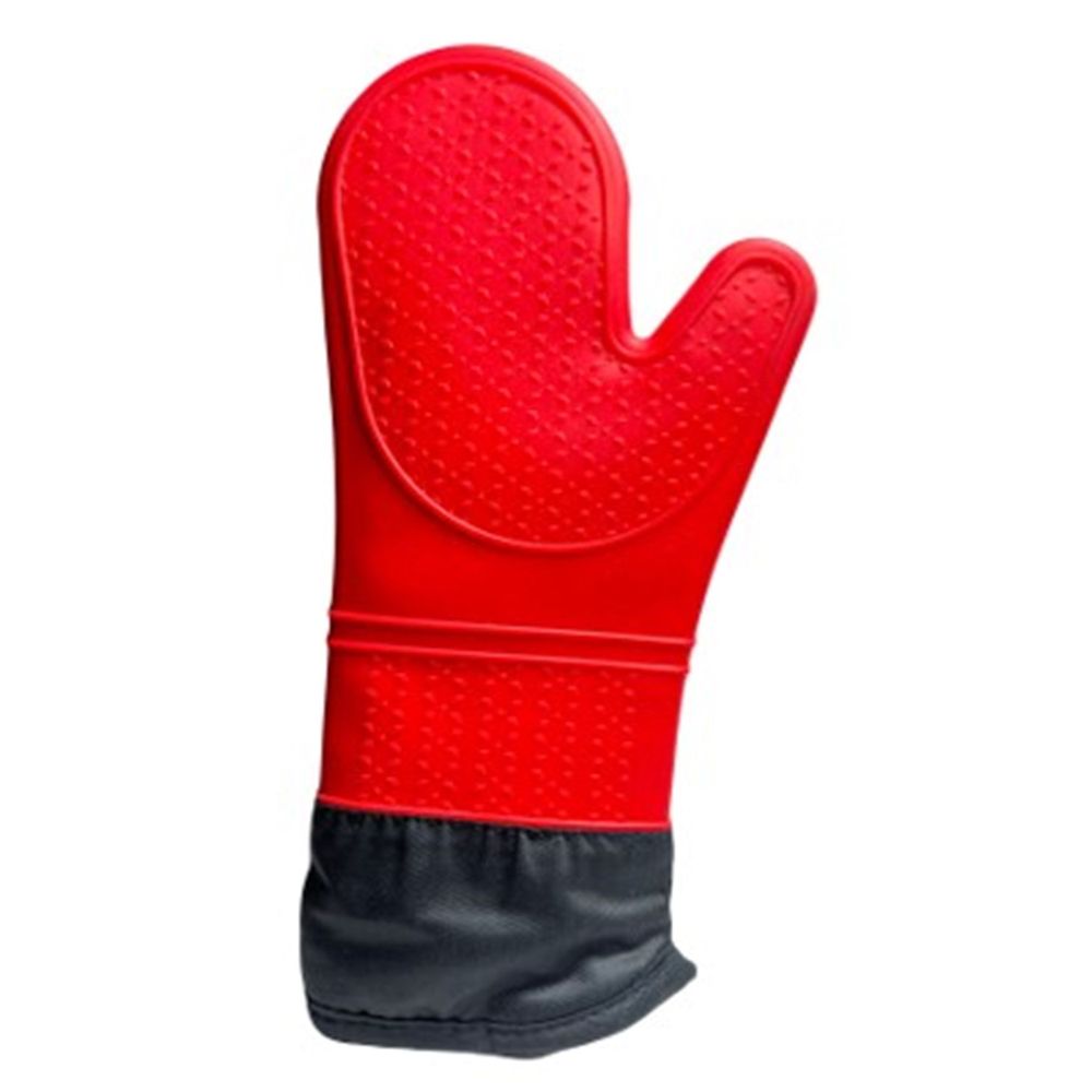 Ctc Lime Red Silicone Mitts, 15 Inch Long -- 2 Per Case