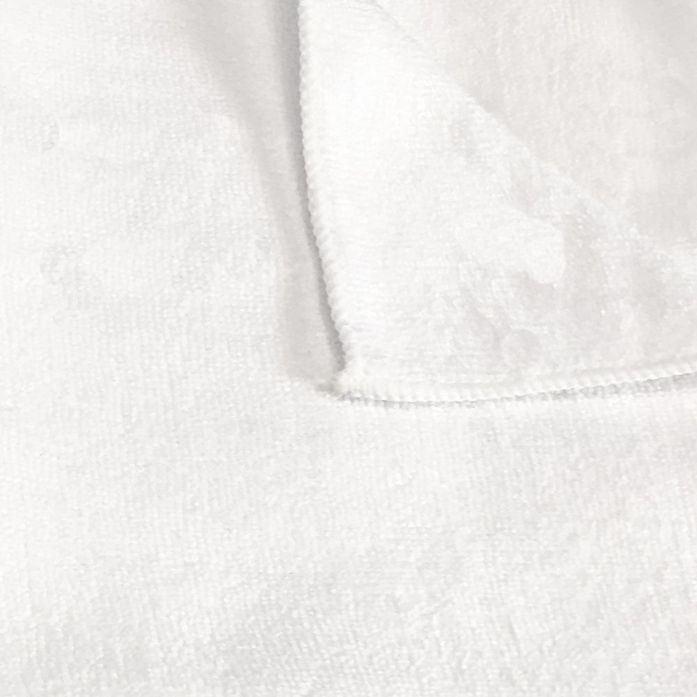 White 320 GSM Microfiber Terry Cloth