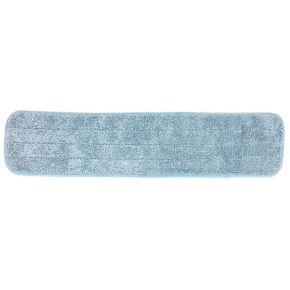 Blue Microfiber Looped Wet Flat Mop Pad