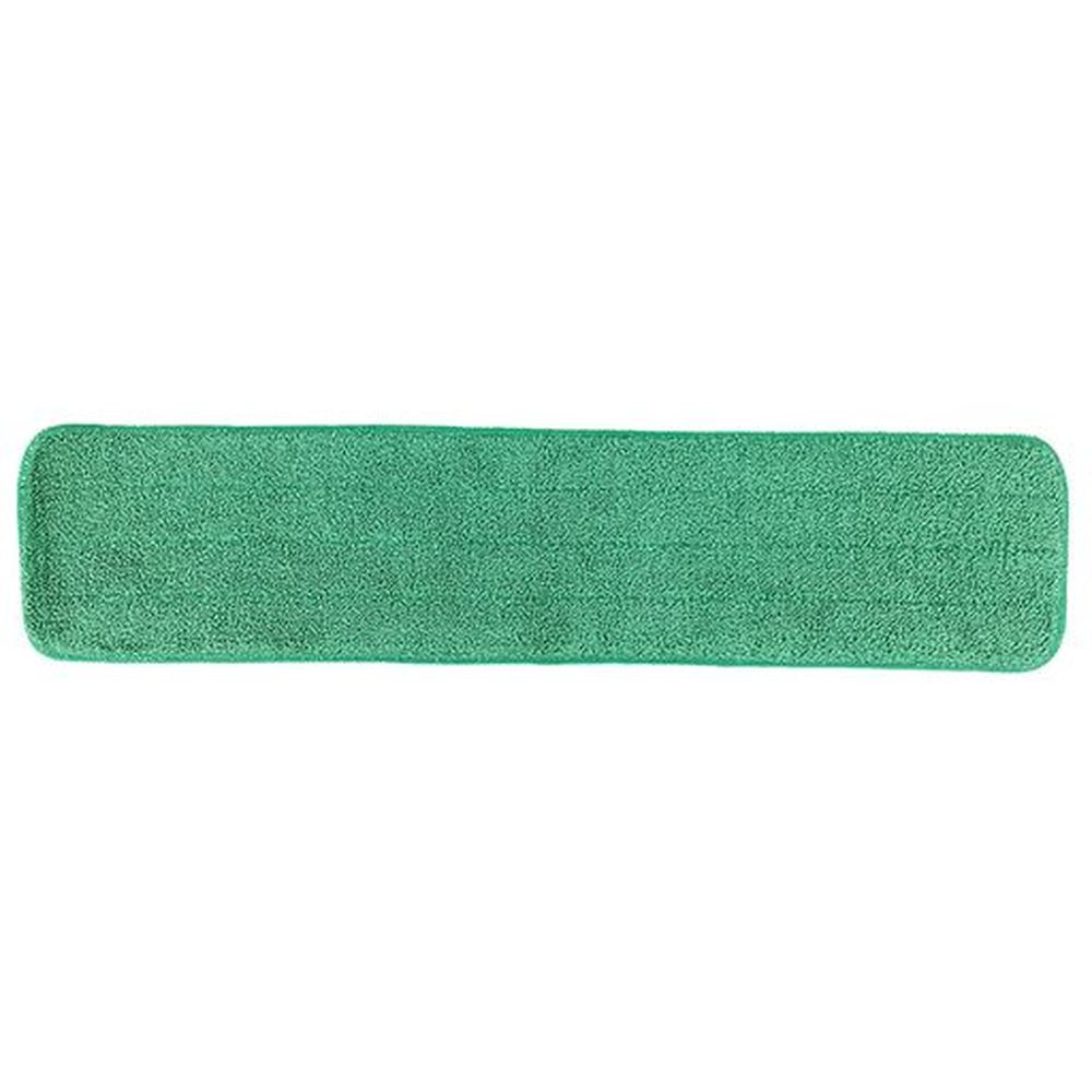 Green Microfiber Looped Wet Flat Mop Pad