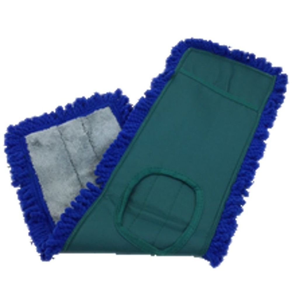 Ctc Fringed Dust Mop Pad With Canvas Backing, 24 Inch Long -- 12 Per Case