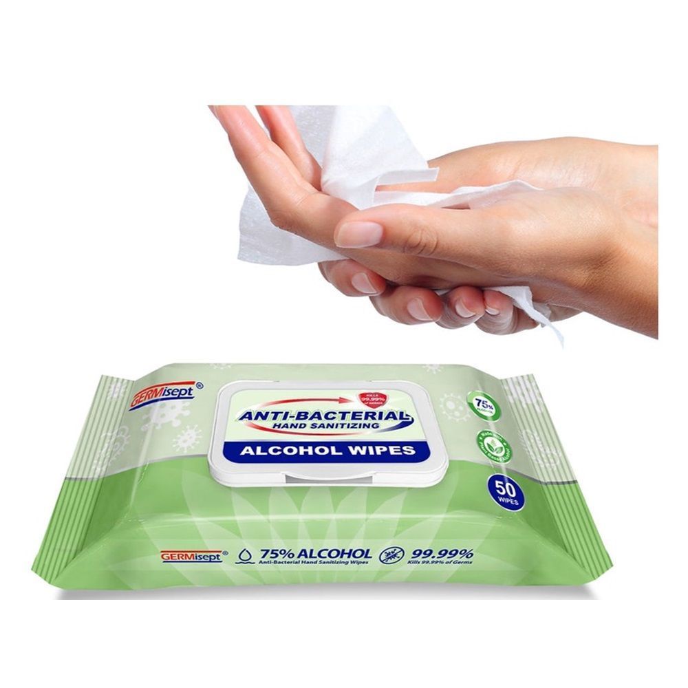 Anti-bacterial Alcohol Wipes