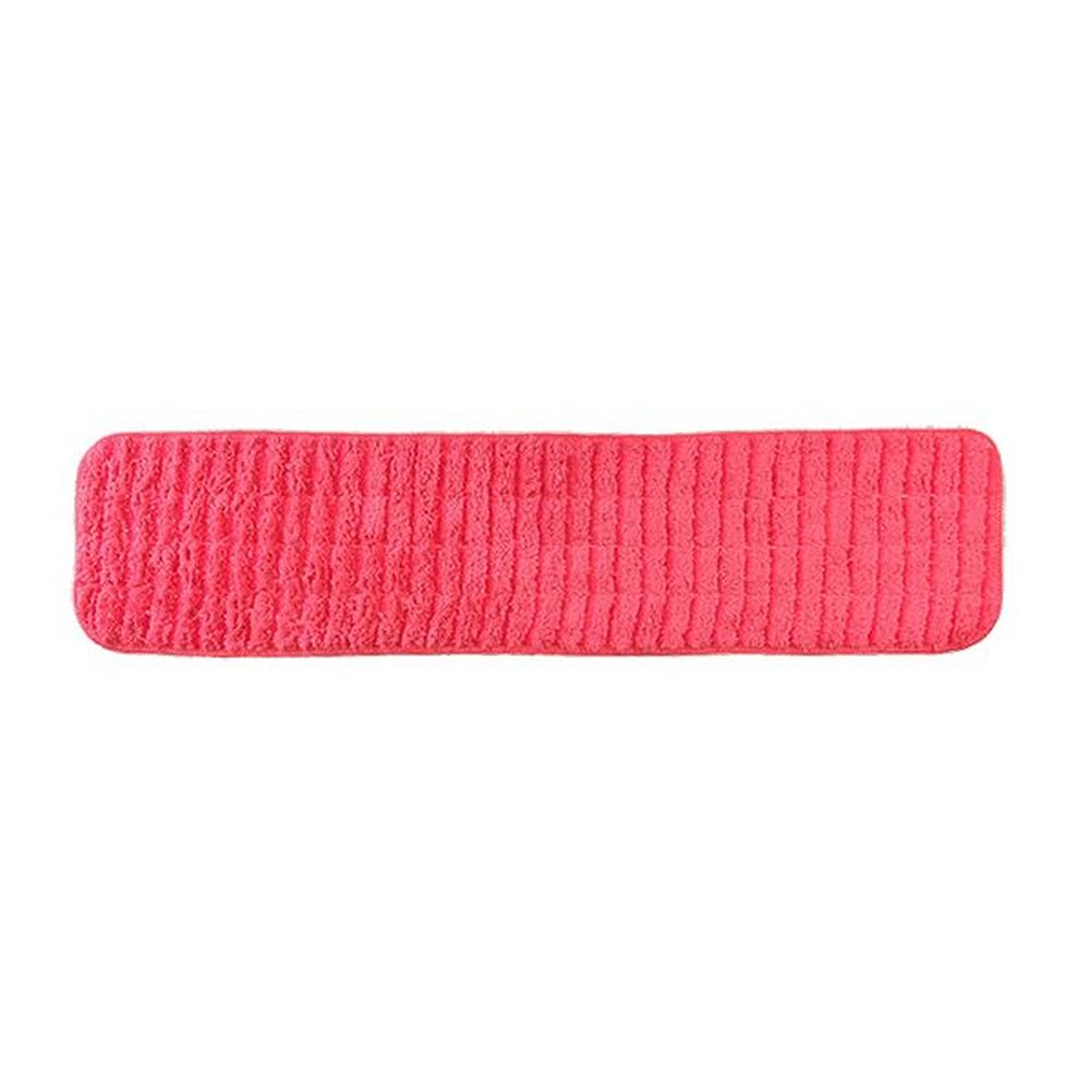 Red Microfiber Scrubbing Wet Mop Pad