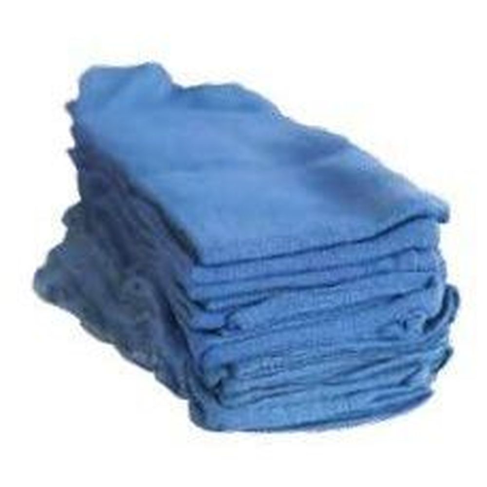 Ctc Blue Cotton Window Towel -- 175 Per Case