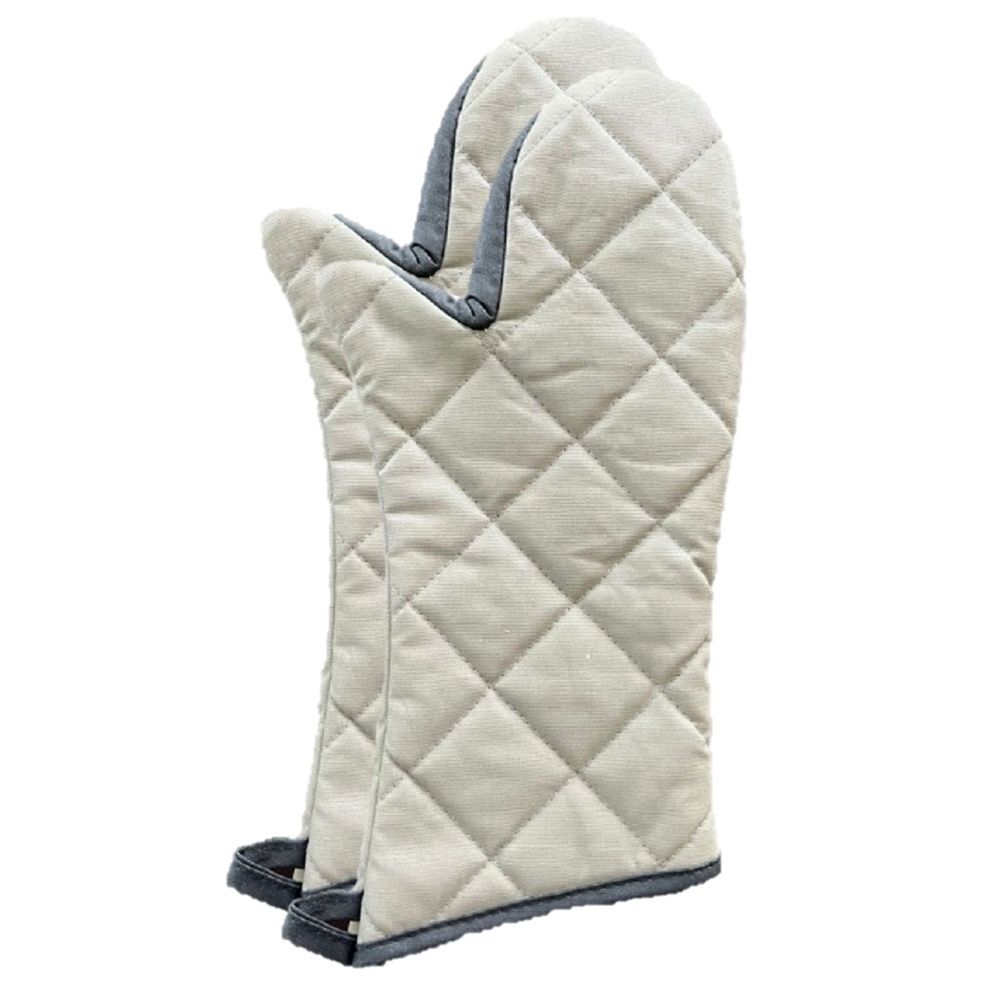 Tan High Heat Oven Mitt 15 inch