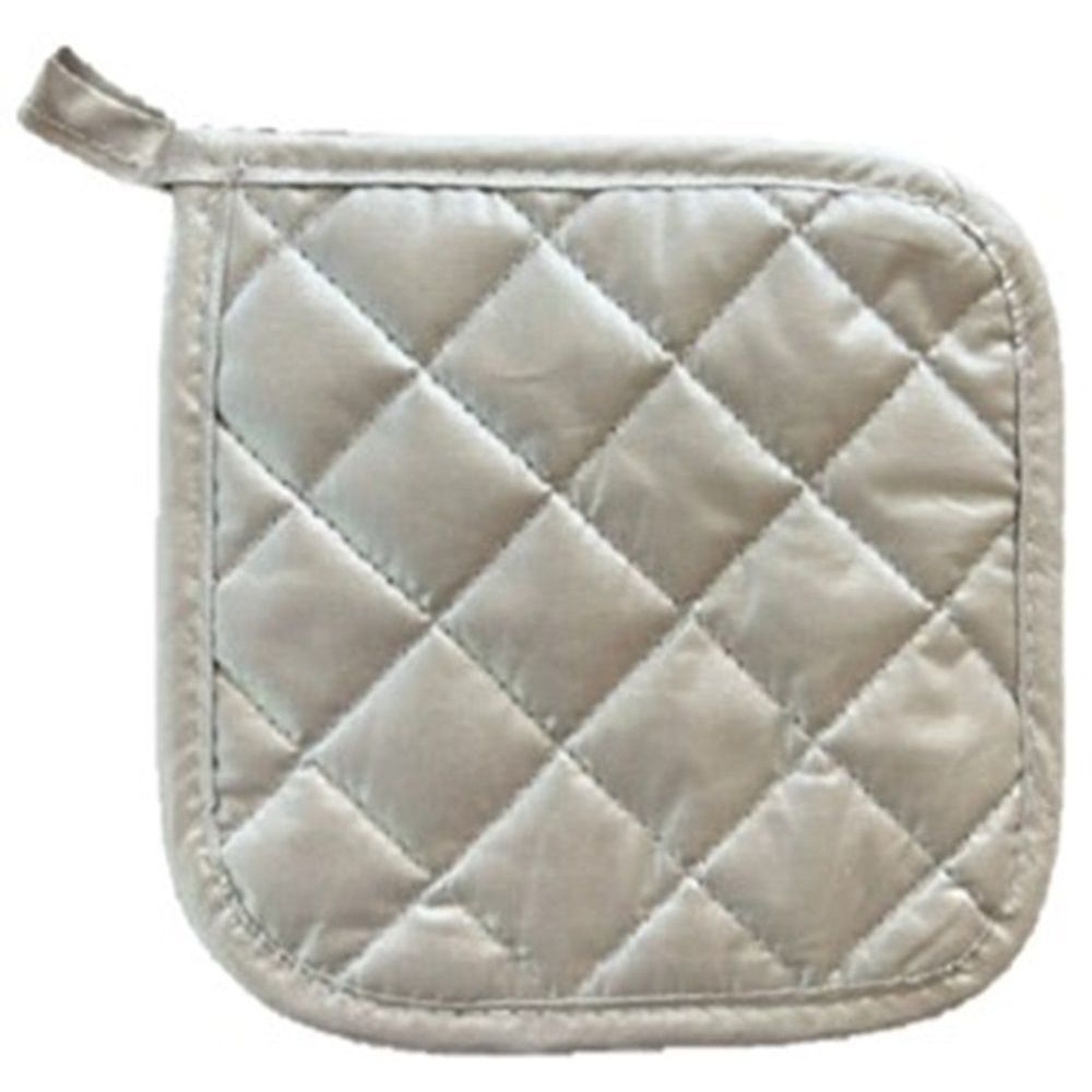 Ctc Silver Non-stick Silicon Square Pot Holder, 7 Inch -- 12 Per Case