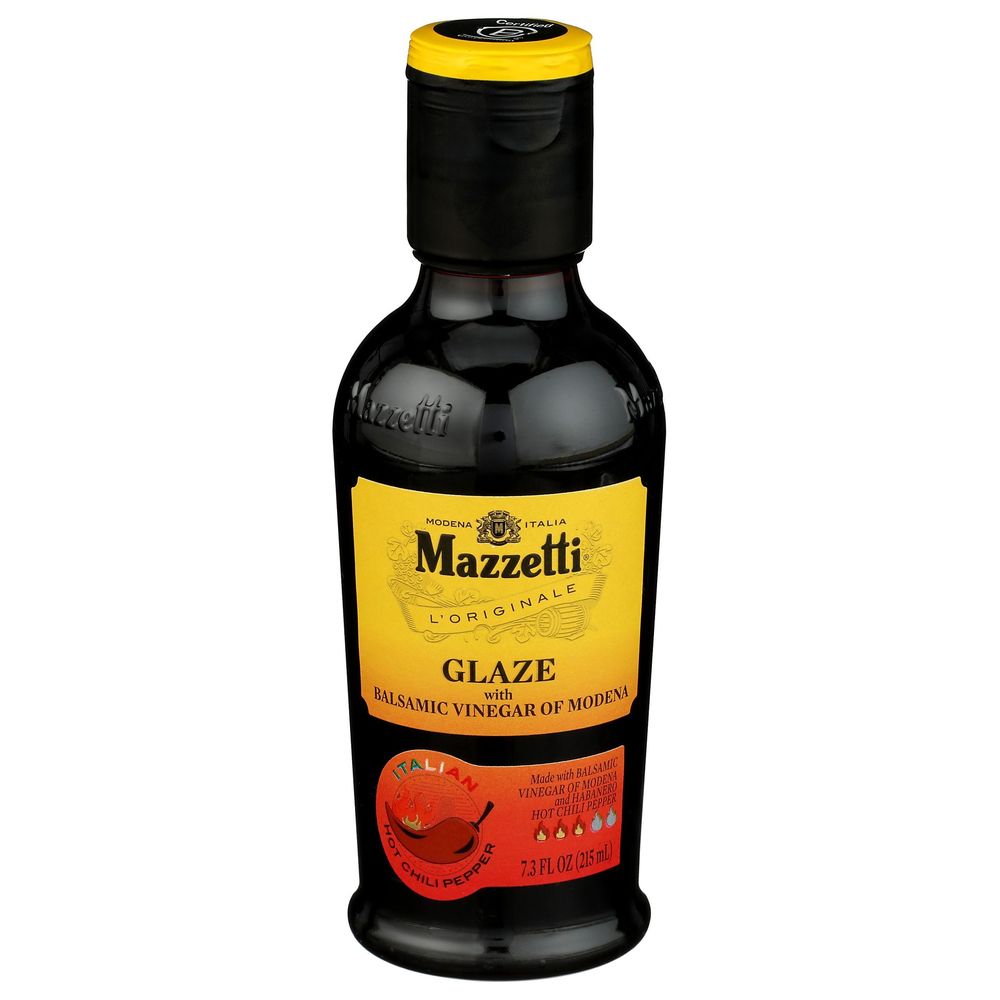 Mazzetti Hot Chili Glaze With Balsamic Vinegar Of Modena, 7.3 Ounce -- 6 Per Case