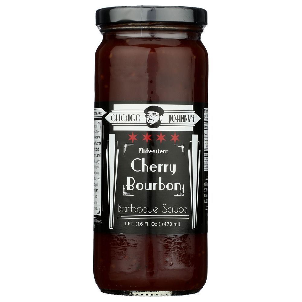 Chicago Johnnys Cherry Bourbon Bbq Sauce, 16 Fluid Ounce -- 12 Per Case