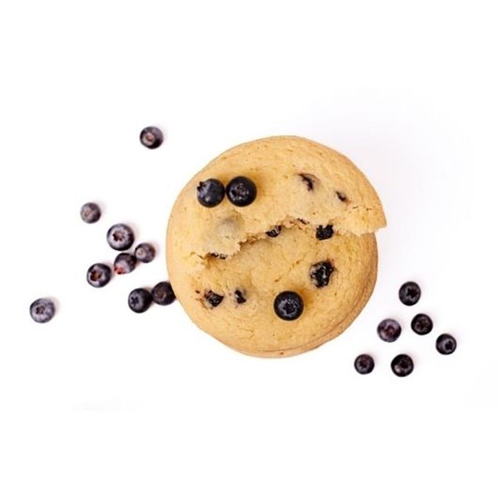 Blueberry Lemon Cookie Dough Puck