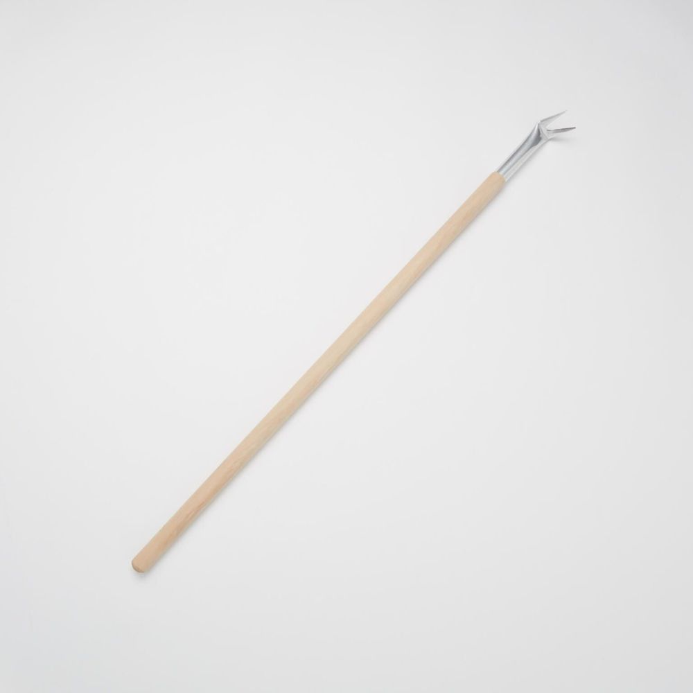 American Metalcraft Aluminum Pizza Bubble Popper With Rubberwood Handle, 39 Inch Length