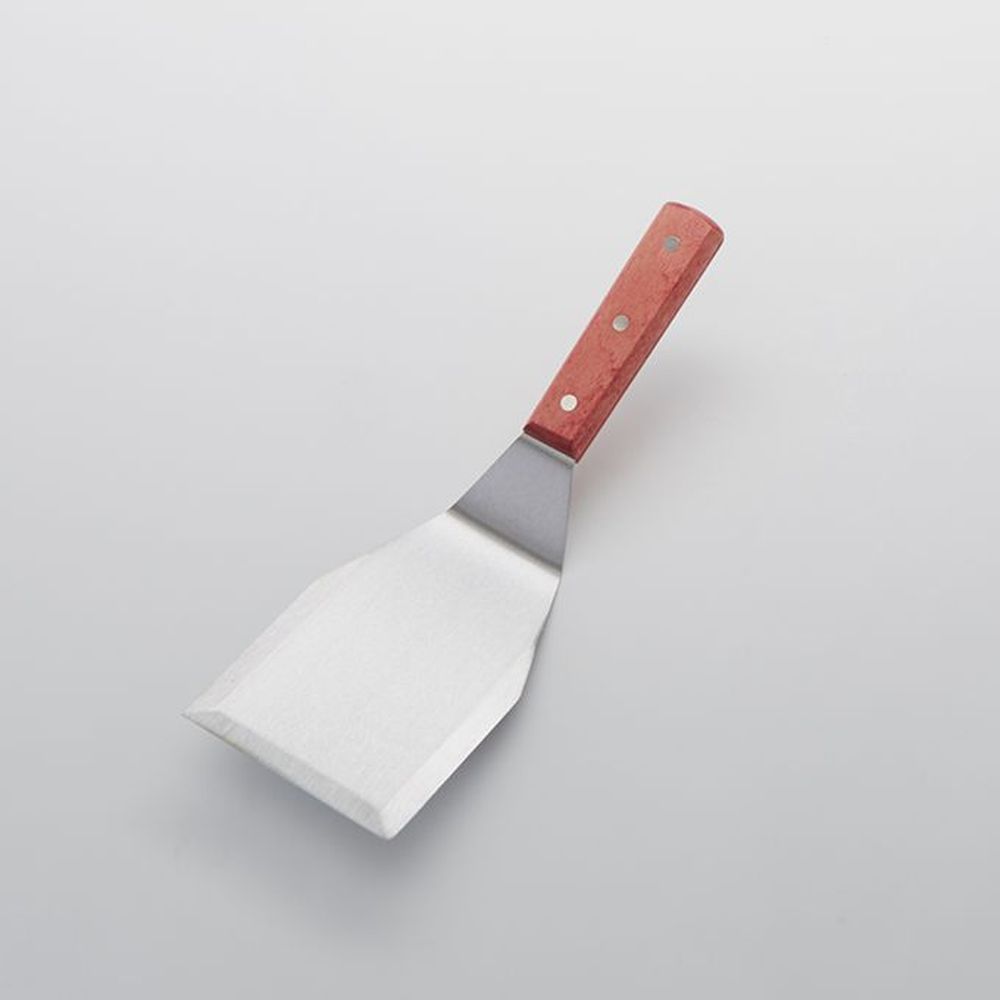 American Metalcraft Wood-handled Hamburger Turners-pizza Server With 6 X 4 Inch Stainless Steel Blade, 11 5/8 Inch Length