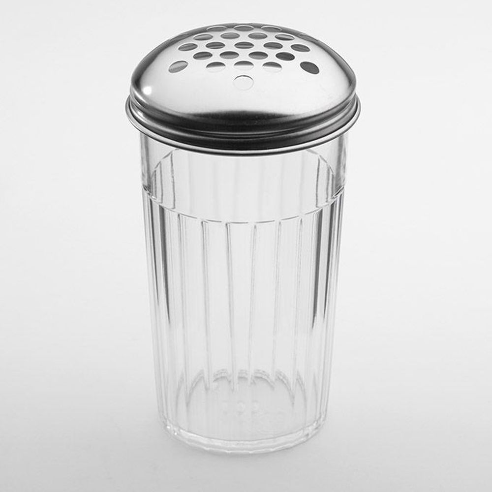 American Metalcraft Heavy Duty San Plastic Cheese Shaker, 12 Ounce Capacity