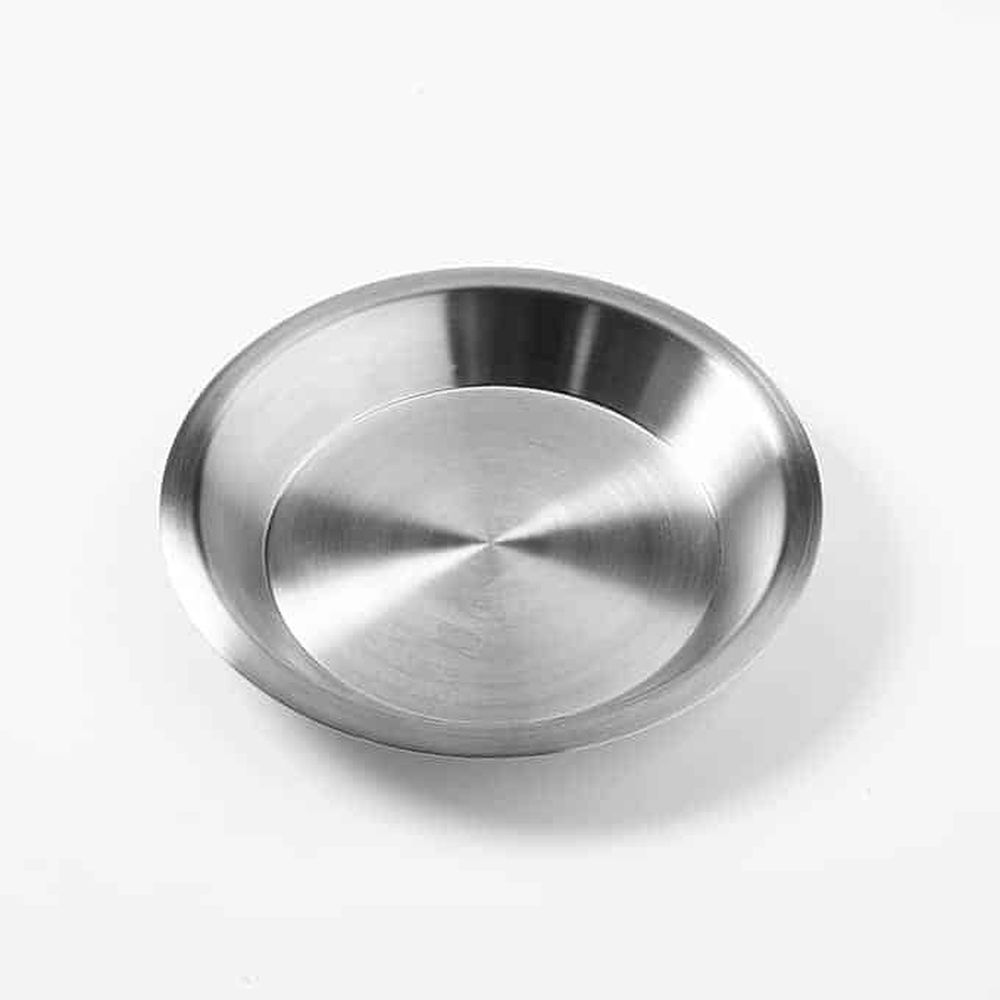 American Metalcraft Standard Aluminum Pie Pan, 9 1/8 X 7 7/8 X 6 7/8 Inch