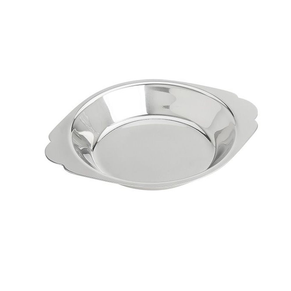 American Metalcraft Stainless Steel 6 Ounce Round Au Gratin Dish, 6-3/4 Inch Dia. X 5-1/2 Inch Top Od