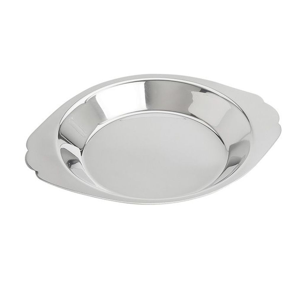 American Metalcraft Stainless Steel 10 Ounce Round Au Gratin Dish, 6-7/8 Inch Dia. X 6 Inch Top Od